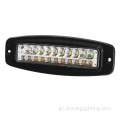 6 ιντσών Ημέρα λειτουργίας Light Spotlight 18W 12V 24V LED Εργασιακή μπαρ για μοτοσικλέτα εκτός δρόμου 4x4 ATV Track Tractor